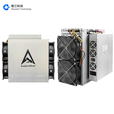 42J/T  Bitcoin Avalon  A1166 Pro 81TH/S Canaan Avalon BTC Miner Fan Heat Dissipation